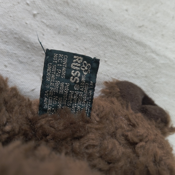 Russ Brown Moose Plush with Red Plaid Scarf - Picture 6 of 8